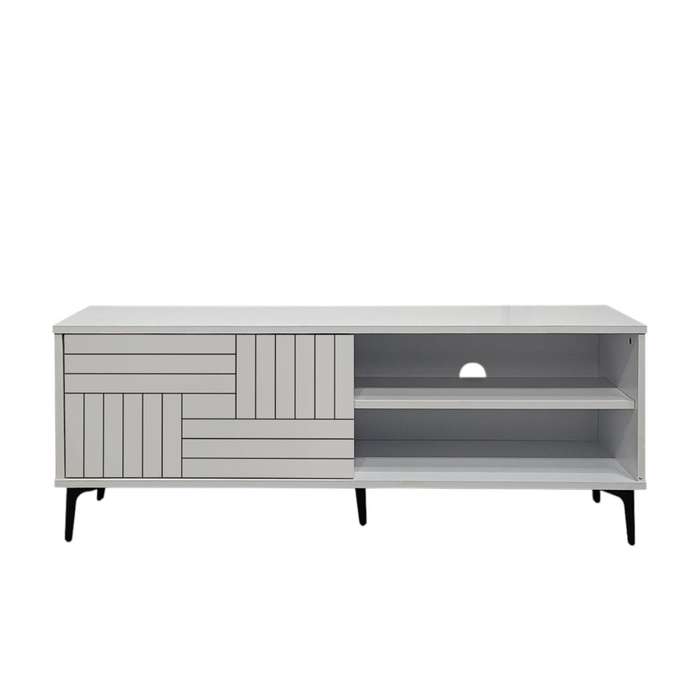 Leandra TV Stand White 120cm