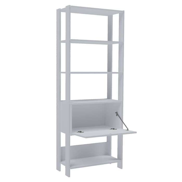 Match Bookcase White