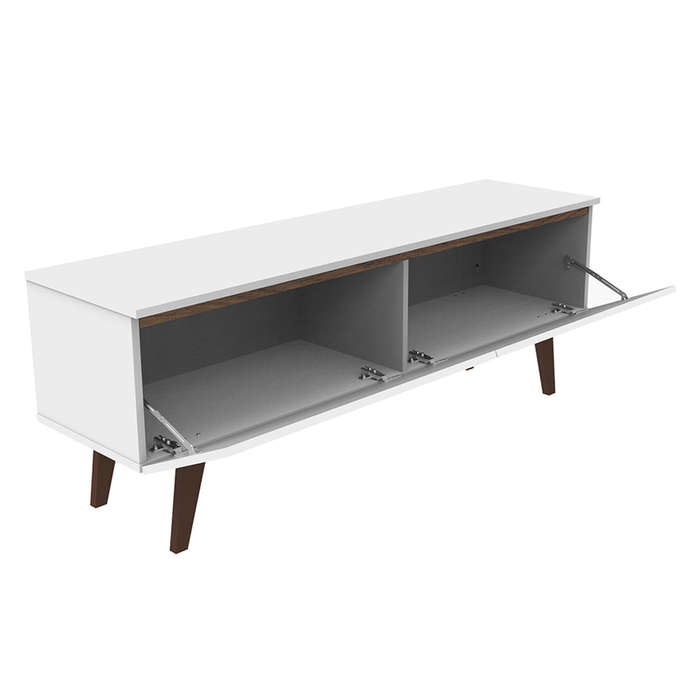 Nordic White TV Unit