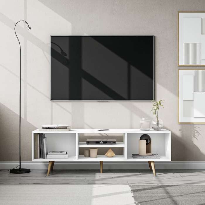 Sammy TV Stand White