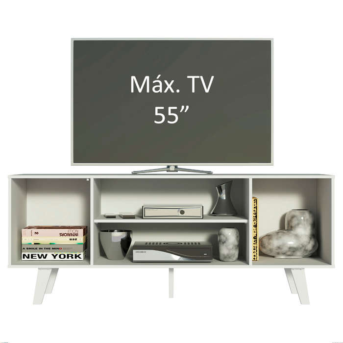 Lara White Tv Unit
