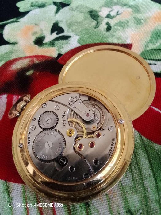 Cyma Tavannes pocket watch