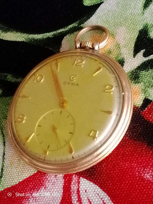 Cyma Tavannes pocket watch