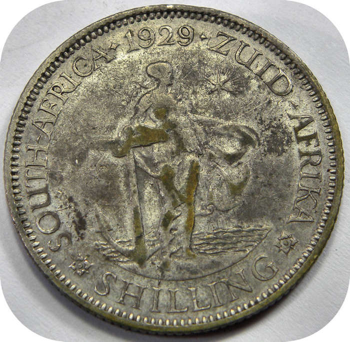Well priced RARE specimen!:  1929 Shilling below R500!!