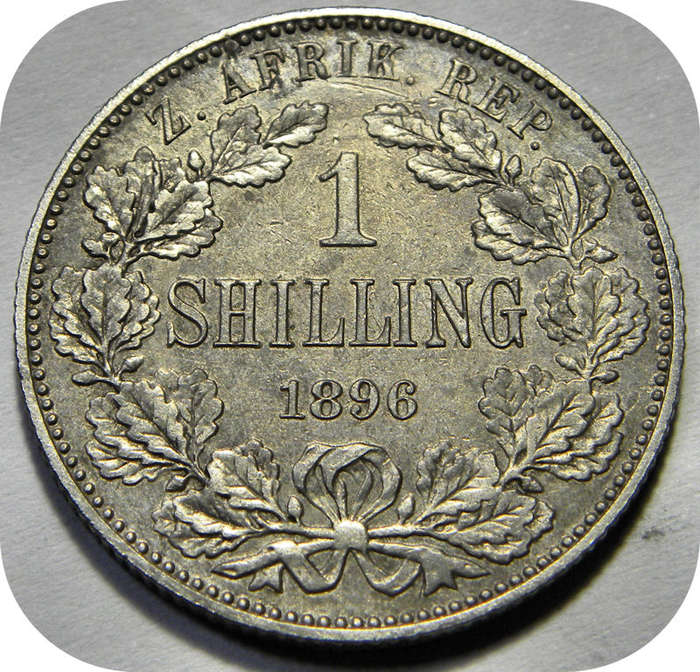 Well priced ZARs: The 1896 Shilling EF details below R300!!!