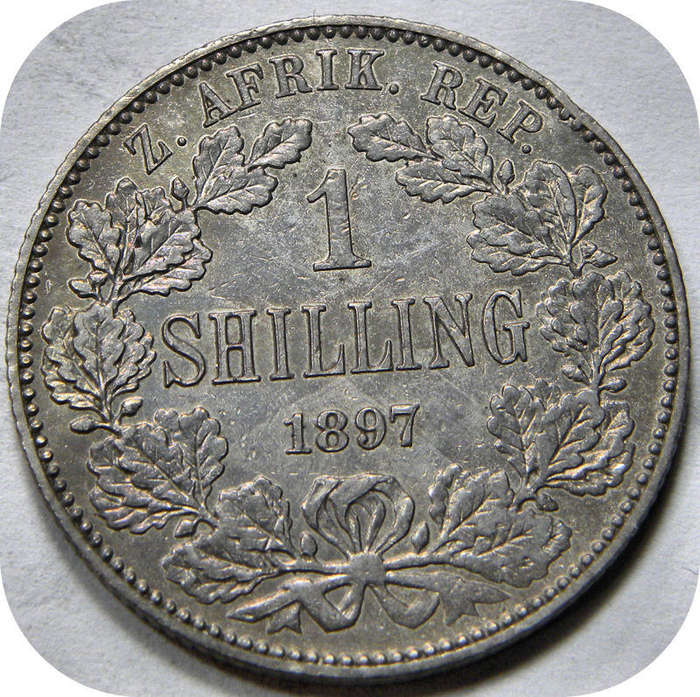 Well priced ZARs: Very original 1897 Shilling below R300!!!