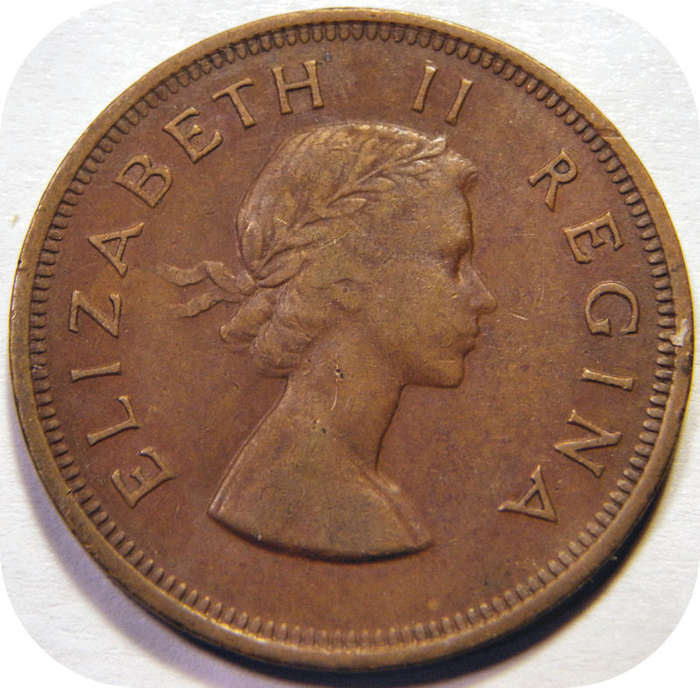 R1 closing down sale: 1953  SA Union Penny 1d