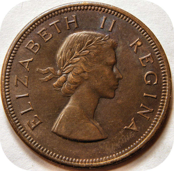 Top Graad SA Unie: 1960 Pennie 1d in Brilliant UNC!!