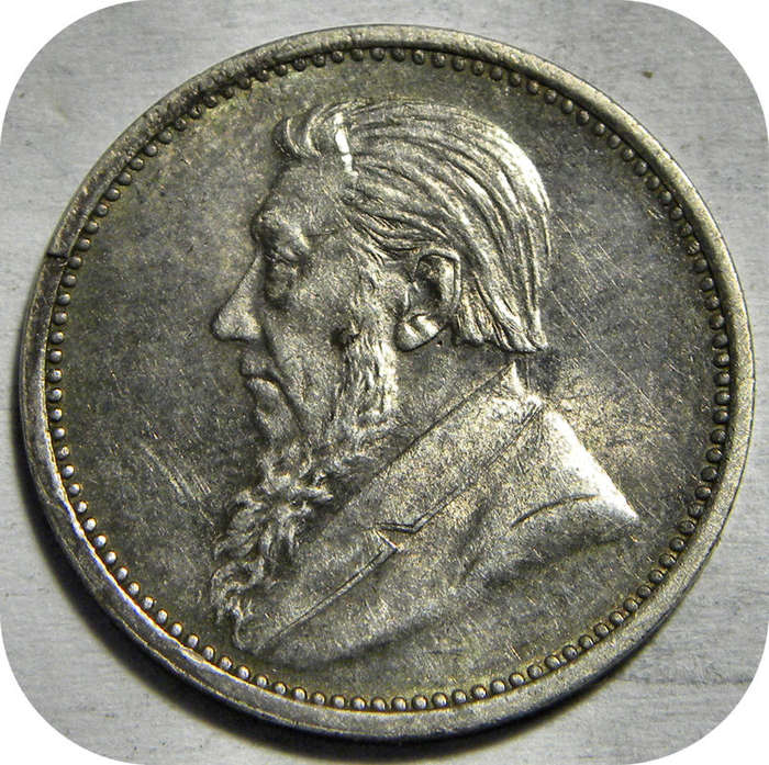 Top Grade ZARs: The 1892 Tickey 3d in Lustrous A/UNC!