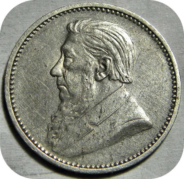 Top Grade ZARs: 1894 Tickey 3d in Lustrous A/UNC!