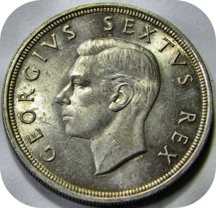 Top Graad SA Unie: 1948 Kroon 5/- in Brilliant UNC!!!
