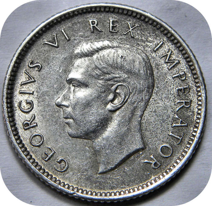 Top Grade SA Union:  1937 Sixpence in lustrous A/UNC!!