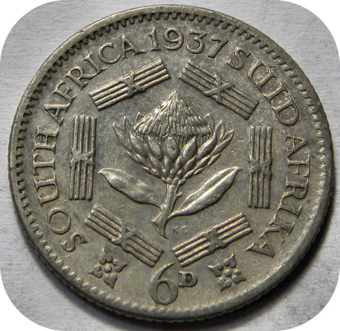 1937 Sixpence below R300!!