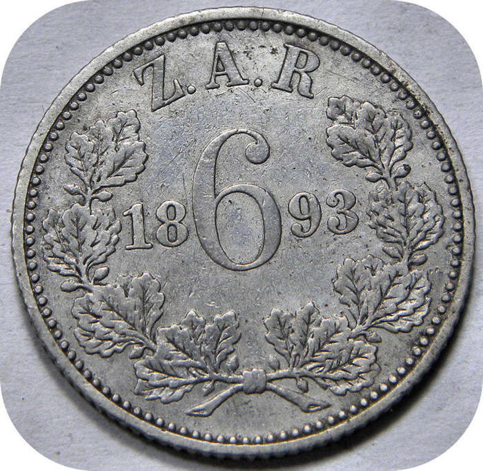 1893 Sikspens 6d in AEF onder R500!!!