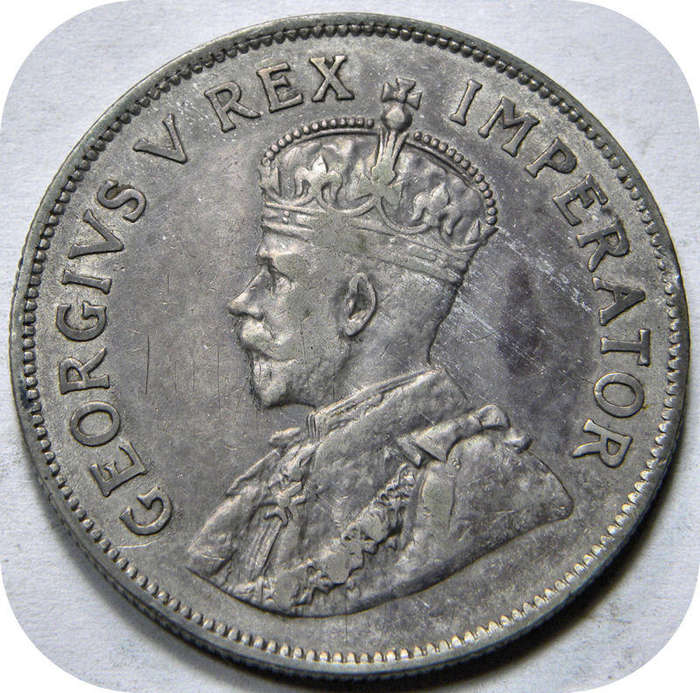 Top Grade SA Union:  1929 Halfcrown in AEF!!!