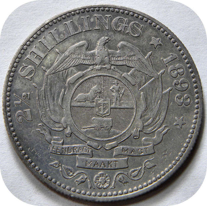  Topo Grade ZARs: The elusive 1893 Halfcrown 2/6 in VF below R2500!  