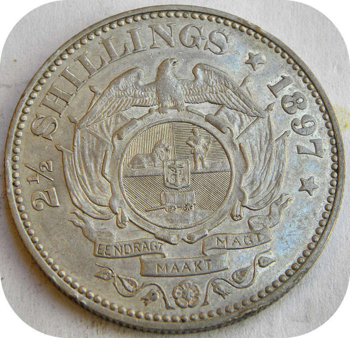 Top Grade ZARs: Superb 1897 Halfcrown 2/6 in UNC!!