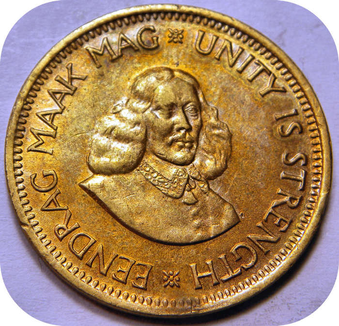 R1 closing down sale:  1964 van Riebeeck 1/2c in EF!  2 Available.