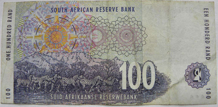  Top Grade RSA: Mboweni 1st issue R100 note (1999) in EF(my opinion)  DM992*D 