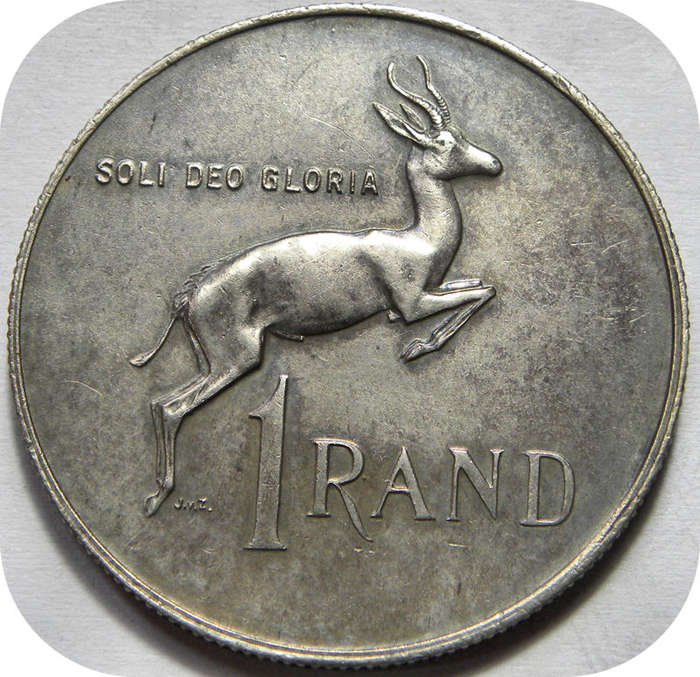1967 Eng Hendrik Verwoerd Silwer R1 onder R250!!