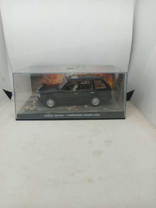 007 Range Rover - Tomorrow never Dies - scale 1/43. Sealed. With Book
