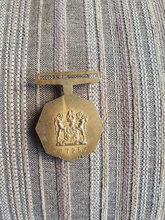 SADF Pro Patria Medal Full Size
