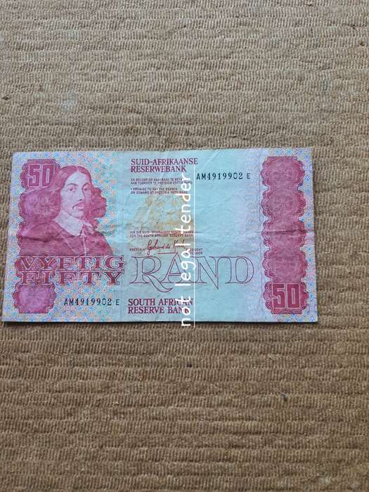 1983 GPC de Kock 3rd Issue Afr/Eng Fifty Rand Banknotes. (AM)