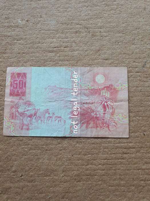 1983 GPC de Kock 3rd Issue Afr/Eng Fifty Rand Banknotes. (AM)