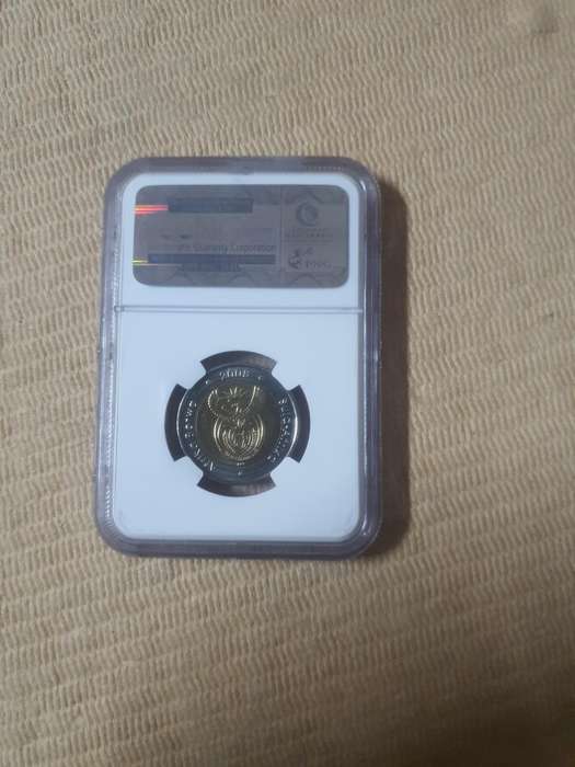 2008 S Africa R5 Mandela Birthday NGC MS66 (3 Availible)