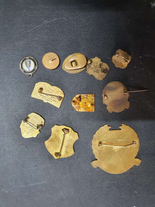 Various Church Badges and Pins