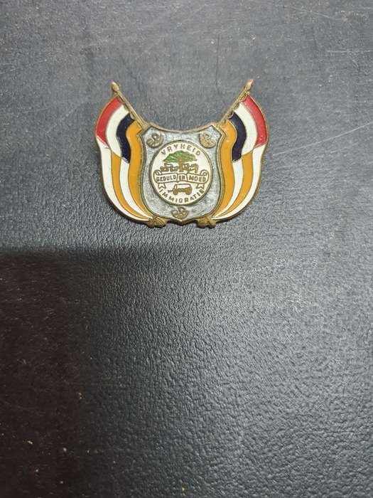 Antique Orange Free State COAT OF ARMS Badge
