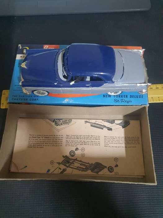 1955 Revell AMT Modern Car Kitt Removeable hood and roof
