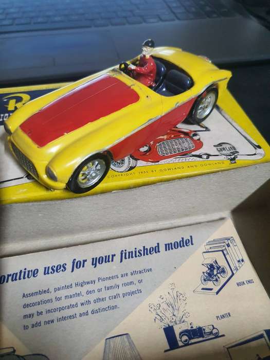 1955 Revell AMT Modern Car Kit 4.1 Litre Ferrari. Window not attached but incl