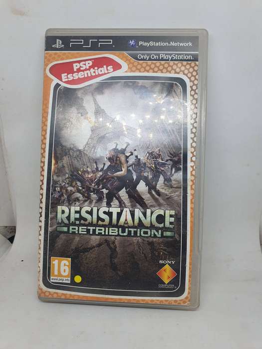 Sony PlayStation Portable Game Resistance Retribution. Untested