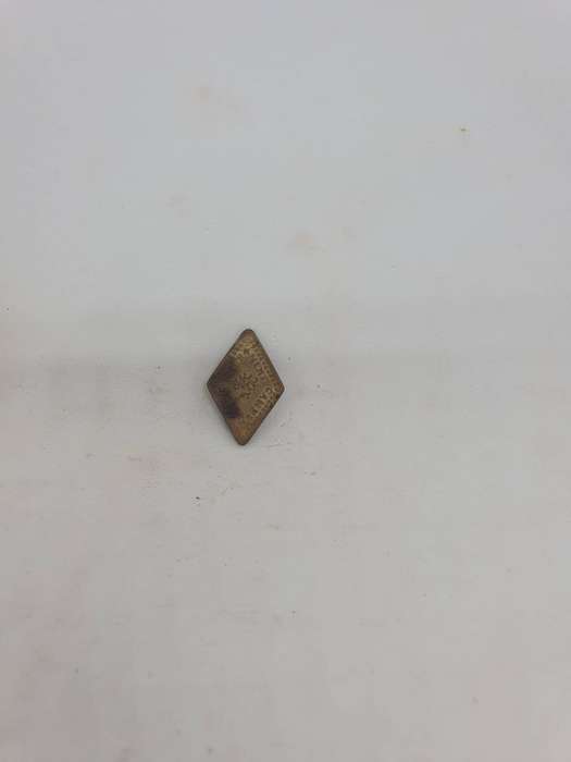 Rare Interment Camp Tickey Token. Most destroyed.