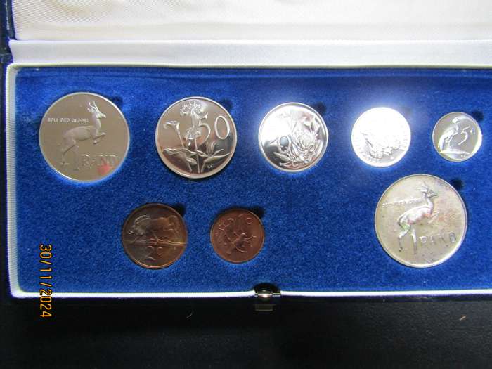 1984 South African Proof set with Double R1