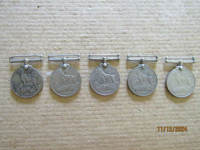 One 1939 to 1945 WW2 Medal to F A Booysen