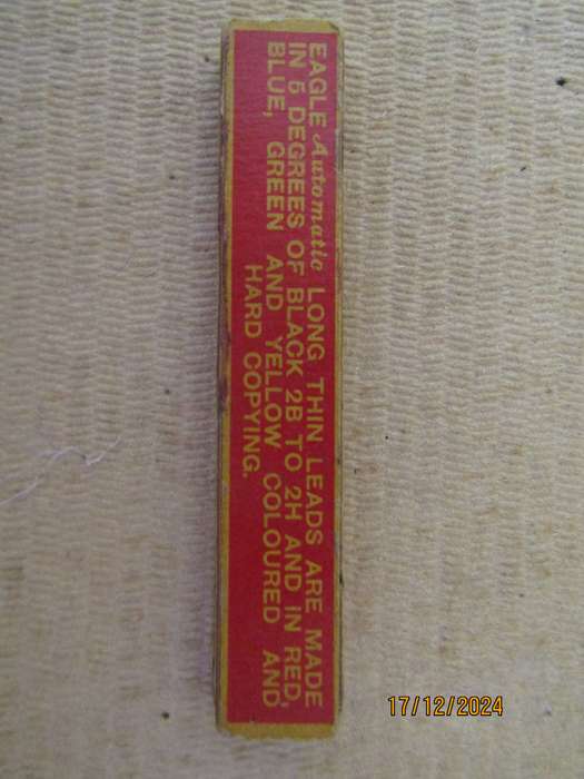 NEW Vintage Eagle Pencil Company Automatic Supreme Quality Pencil Leads