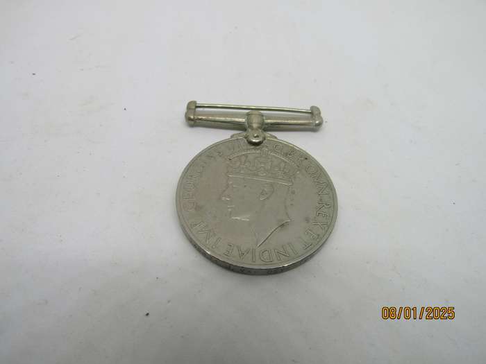 WW2 The 1939 to 1945 Medal to J van Deventer