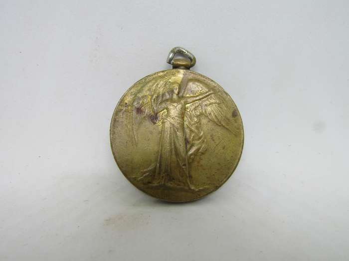 SADF WW 1 Full size Medal name to Spr FE Jones. South African Railway Overseas Dominion Section