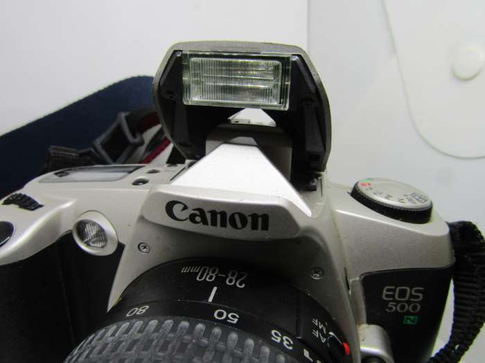 Canon EOS 500N 35mm Film Camera Ultrasonic 75-300mm Zoom Lens. Immaculate. Work