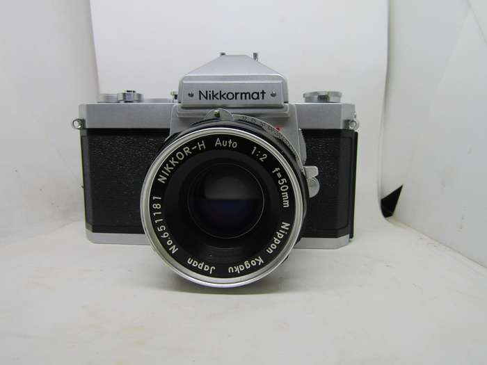 Nikon Nikkormat FTN 35mm Film SLR Camera Body with lens. Immaculate. Work