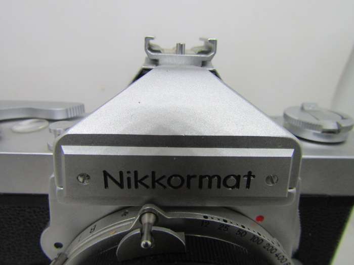 Nikon Nikkormat FTN 35mm Film SLR Camera Body with lens. Immaculate. Work