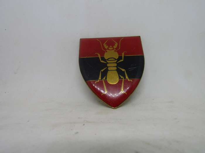 SADF 1st Construction Regiment Shoulder Flashes Badge. Pin intact.