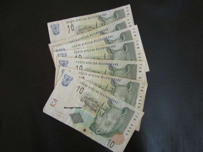 7 TT Mboweni 2nd Issue Eng Ten Rand Banknote (ED).