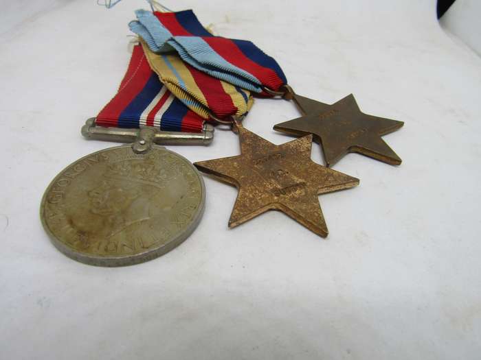 WW2 Trio of Medals To W.R. Sutton