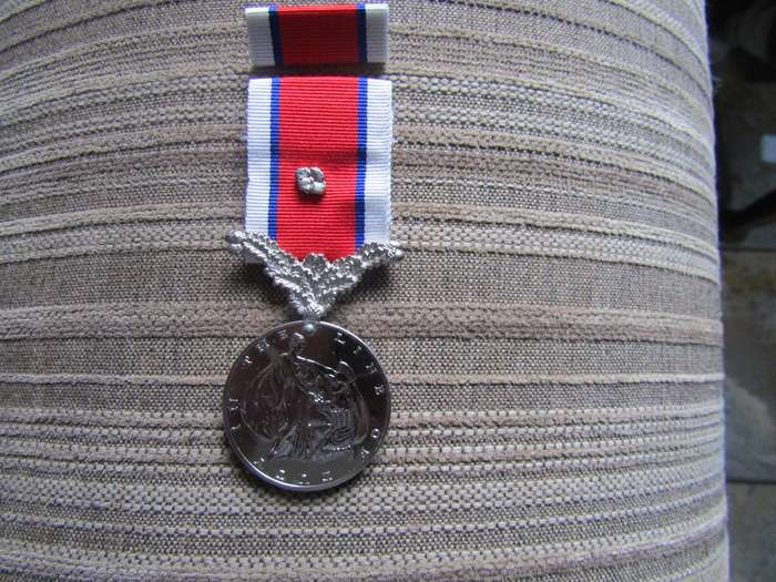 In the Line of Duty medal Full size Medal (replica)