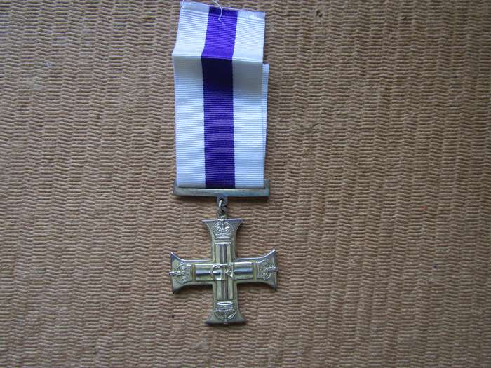 Military Cross Medal . Sterling Silver . Its a Copy