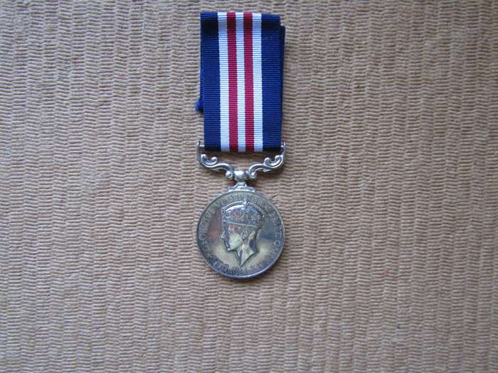 Bravery Medal . Sterling Silver . Its a Copy
