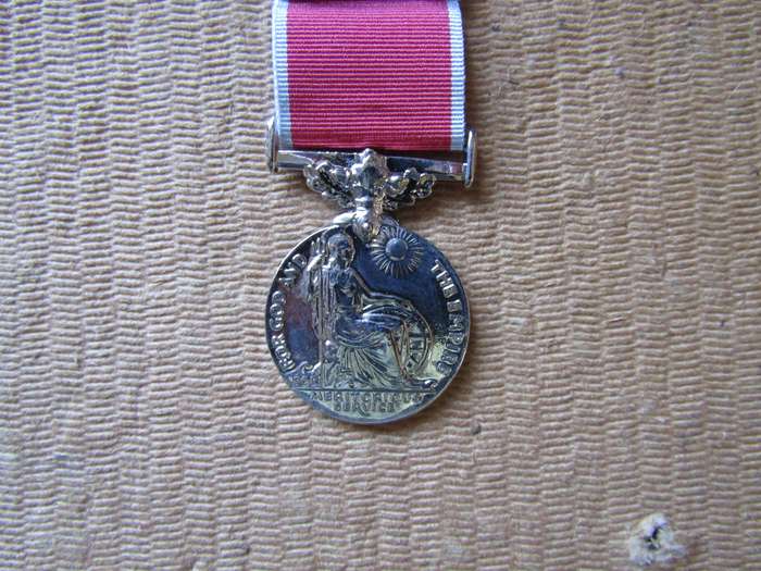 For God and Country Meritorious Service Medal Full Size, Its a copy
